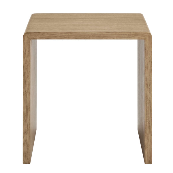 Nova Nesting Side Tables Set of 2 Modern Living Room Accent Pair with Fluid Design