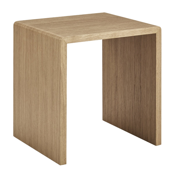 Nova Nesting Side Tables Set of 2 Modern Living Room Accent Pair with Fluid Design