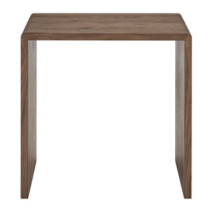 Nova Nesting Side Tables Set of 2 Modern Living Room Accent Pair with Fluid Design