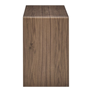 Nova Nesting Side Tables Set of 2 Modern Living Room Accent Pair with Fluid Design