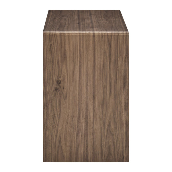Nova Nesting Side Tables Set of 2 Modern Living Room Accent Pair with Fluid Design