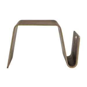 Anise Minimalist Plywood Side Table with Ash Veneer for Modern Living Room Decor
