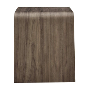 Anise Minimalist Plywood Side Table with Ash Veneer for Modern Living Room Decor