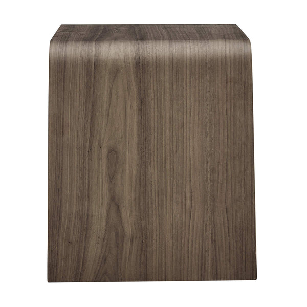 Anise Minimalist Plywood Side Table with Ash Veneer for Modern Living Room Decor