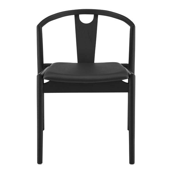 Blanche Foam Cushioned Dining Side Chair with Elegant Frame for Refined Modern Spaces