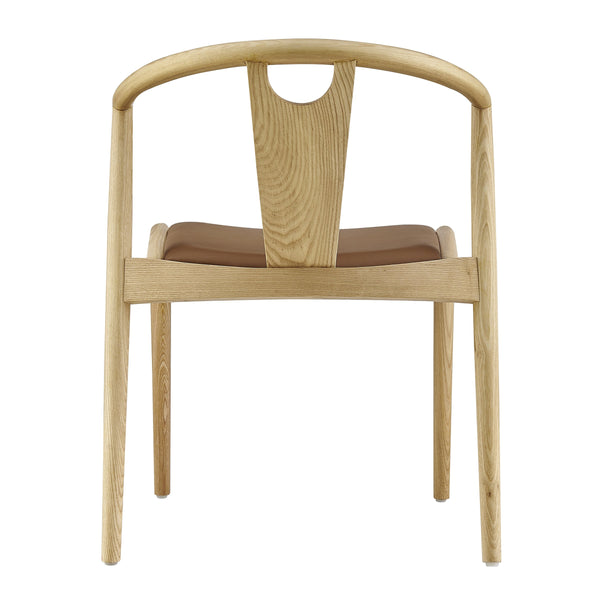Blanche Foam Cushioned Dining Side Chair with Elegant Frame for Refined Modern Spaces