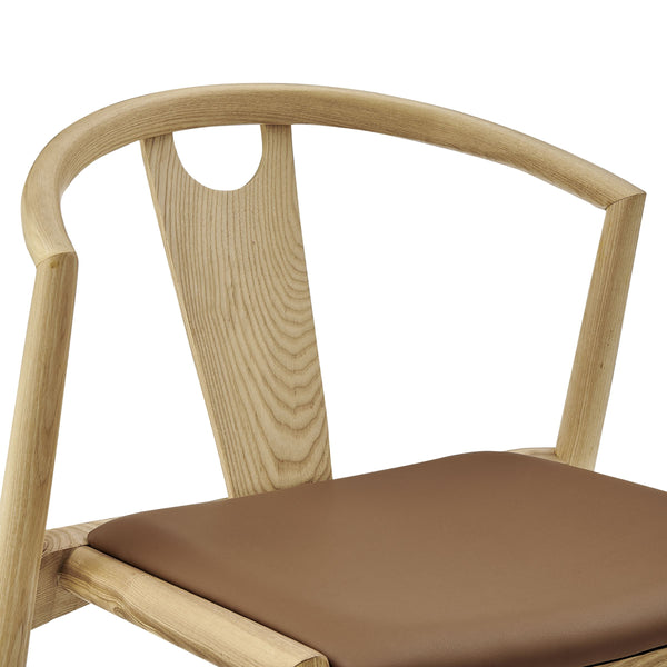 Blanche Foam Cushioned Dining Side Chair with Elegant Frame for Refined Modern Spaces