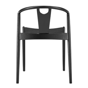 Blanche Foam Cushioned Dining Side Chair with Elegant Frame for Refined Modern Spaces