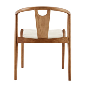 Blanche Foam Cushioned Dining Side Chair with Elegant Frame for Refined Modern Spaces