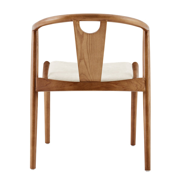 Blanche Foam Cushioned Dining Side Chair with Elegant Frame for Refined Modern Spaces