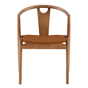 Blanche Foam Cushioned Dining Side Chair with Elegant Frame for Refined Modern Spaces