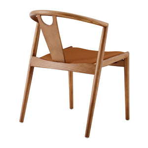 Blanche Foam Cushioned Dining Side Chair with Elegant Frame for Refined Modern Spaces