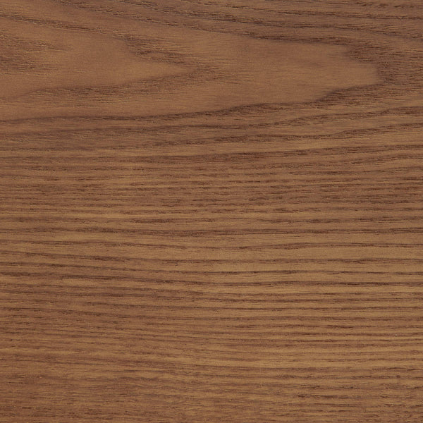 Vega Walnut Wood Counter Stool with Matte Black Steel Base Modern Dining Seating