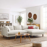 Modway Furniture Zoya Down Filled Overstuffed Sectional Sofa EEI-6612-HEI