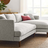 Modway Furniture Zoya Down Filled Overstuffed Sectional Sofa EEI-6612-HLG