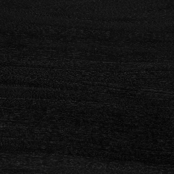 Noir Kyoto Bench - Handcrafted Solid Munggur Wood with Burnt Black Finish for Modern Minimalist Interiors EG-8BB