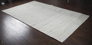 Rizzy Ellington EG195A Hand Woven Casual/Solid  Jute / Wool  Rug Gray 8' x 10'