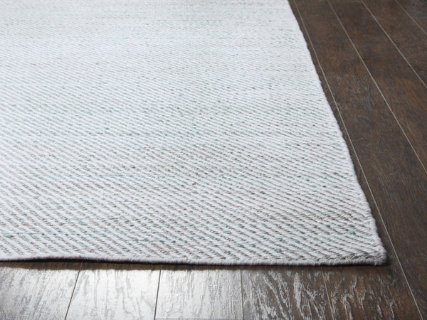 Rizzy Ellington EG195A Hand Woven Casual/Solid  Jute / Wool  Rug Gray 8' x 10'
