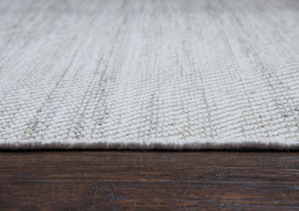 Rizzy Ellington EG195A Hand Woven Casual/Solid  Jute / Wool  Rug Gray 8' x 10'