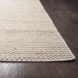 Rizzy Ellington EG9030 Hand Woven Casual/Solid  Jute / Wool  Rug Natural  8' x 10'