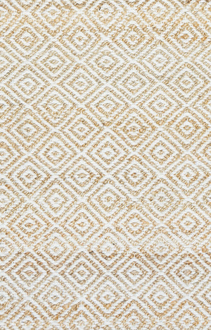 Rizzy Ellington EG9034 Hand Woven Casual/Solid  Jute / Wool  Rug Natural  8' x 10'