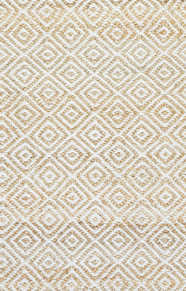 Rizzy Ellington EG9034 Hand Woven Casual/Solid  Jute / Wool  Rug Natural  8' x 10'