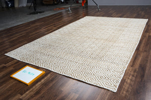 Rizzy Ellington EG9034 Hand Woven Casual/Solid  Jute / Wool  Rug Natural  8' x 10'