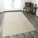 Rizzy Ellington EG9034 Hand Woven Casual/Solid  Jute / Wool  Rug Natural  8' x 10'