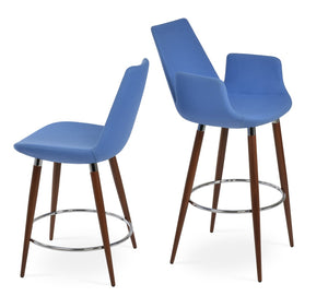 Soho Concept Eiffel Arm Ana Counter & Barstools - Stylish Fabric Options With Durable Design & 10-year Guarantee Walnut  Soho-concept-dining-chair-08408