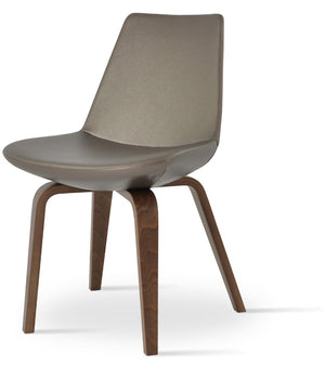 Soho Concept Eiffel Plywood Dining Chair With Luxurious Fabric Options & 10-year Guarantee - Elegant & Sturdy Walnut,Grey,Bronze  Soho-concept-dining-chair-03666