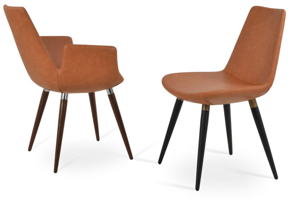 Soho Concept Eiffel Ana Counter & Bar Dining Chair - Stylish Metal Base, Soft Leatherette, 2-year Guarantee!   Soho-concept-dining-chair-02678