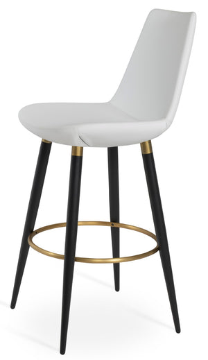 Soho Concept Eiffel Ana Barstools & Counterstools - Chic Boucle, Velvet & Nubuck Fabrics With 10-year Guarantee Black,Gold,White  Soho-concept-dining-chair-08124