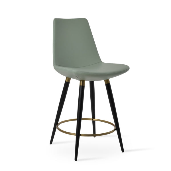 Soho Concept Eiffel Ana Barstools & Counterstools - Chic Boucle, Velvet & Nubuck Fabrics With 10-year Guarantee Black,Gold  Soho-concept-dining-chair-08131