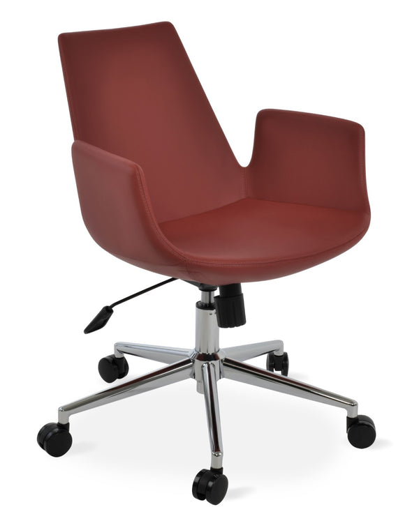 Soho Concept Eiffel Arm Chair In Boucle, Velvet, Nubuck & Camira Era Fabric – 10 Year Guarantee, Elegant White Red  Soho-concept-dining-chair-11776