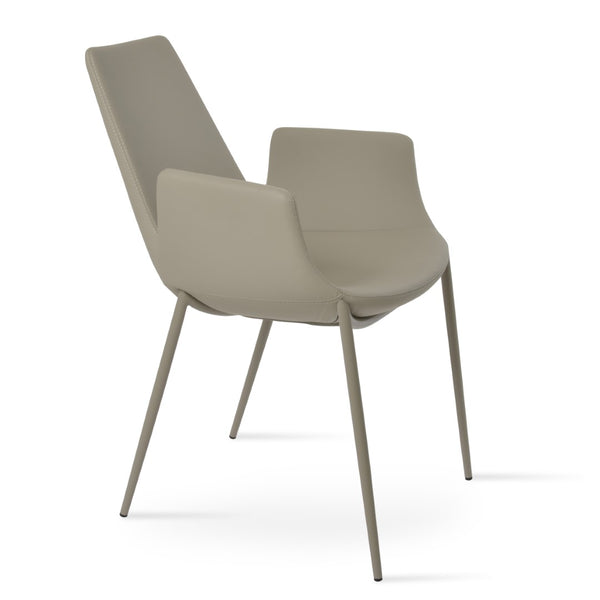 Soho Concept Eiffel Arm Wire Counter & Bar Dining Chair - Chic Boucle, Velvet, Nubuck Fabrics, 10-year Guarantee!   Soho-concept-dining-chair-02766