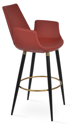 Soho Concept Eiffel Arm Ana Counter & Barstools - Stylish Fabric Options With Durable Design & 10-year Guarantee Black,Gold,Red  Soho-concept-dining-chair-08140