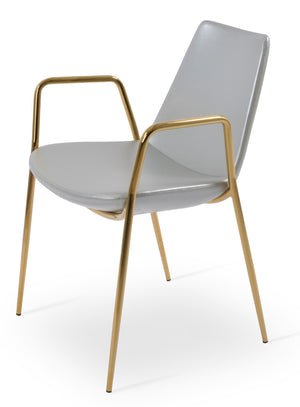 Soho Concept Eiffel Classy Chair - Elegant Dining Seating In Boucle, Velvet & Nubuck Fabrics With 10-year Guarantee   Soho-concept-dining-chair-03089