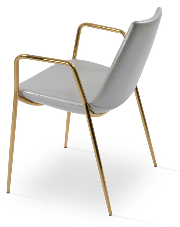 Soho Concept Eiffel Classy Chair - Elegant Dining Seating In Boucle, Velvet & Nubuck Fabrics With 10-year Guarantee   Soho-concept-dining-chair-03089