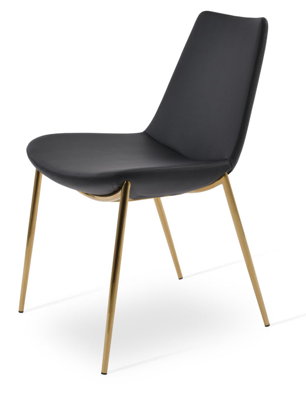 Soho Concept Eiffel Classy Chair - Elegant Dining Seating In Boucle, Velvet & Nubuck Fabrics With 10-year Guarantee   Soho-concept-dining-chair-03089