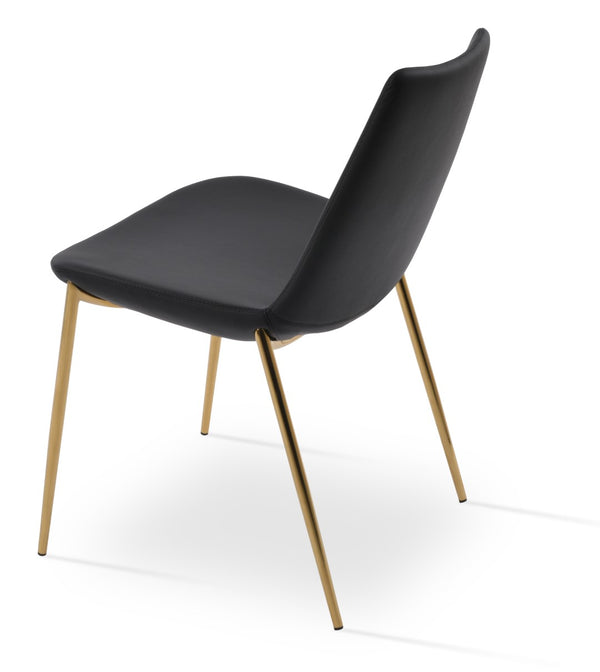 Soho Concept Eiffel Classy Chair - Elegant Dining Seating In Boucle, Velvet & Nubuck Fabrics With 10-year Guarantee   Soho-concept-dining-chair-03089