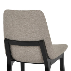 Soho Concept Eiffel Ana Counter & Barstools - Stylish Designs In Boucle, Velvet, And Nubuck Fabrics, 10-year Warranty Black,Chrome,Beige  Soho-concept-dining-chair-06772
