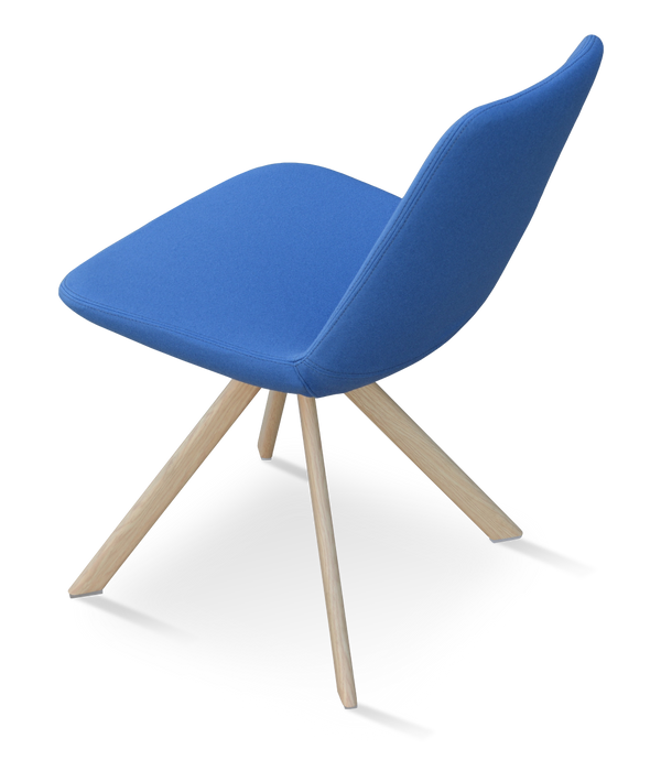 Soho Concept Eiffel Sword Swivel Dining Chair - Luxurious Upholstery & Stylish Metal Finishes, 10-year Guarantee Blue,Natural  Soho-concept-dining-chair-03066