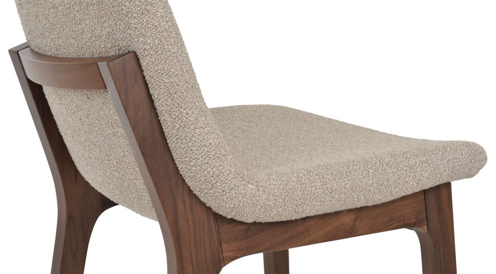 Soho Concept Eiffel Pyramid Swivel Dining Chair - Luxury Fabrics & Solid Wood Base, 10-year Guarantee, 350 Lbs Capacity Natural,Ash,Orange  Soho-concept-dining-chair-02668