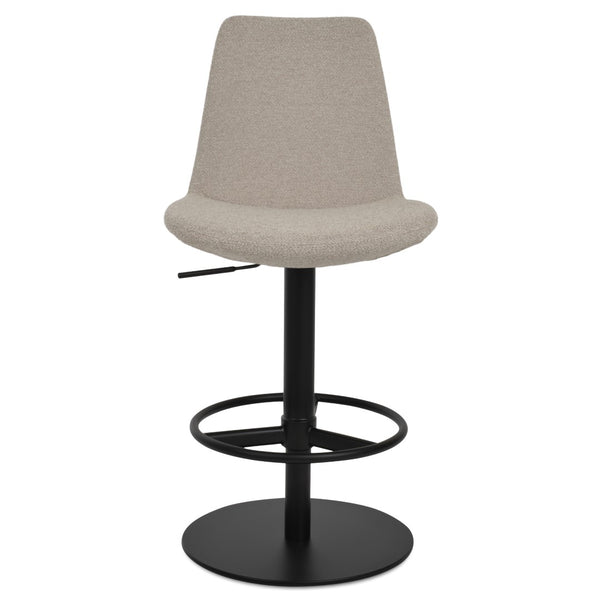 Soho Concept Eiffel Stylish Arm Barstools & Counterstools With Full Footrest - Premium Fabrics, 10-year Guarantee Black,Beige  Soho-concept-dining-chair-08277