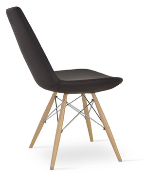 Soho Concept Eiffel Mw Dining Chair – Modern Comfort With Memory Swivel, 2-year Guarantee, Limited Stock! Natural,Brown  Soho-concept-dining-chair-03255