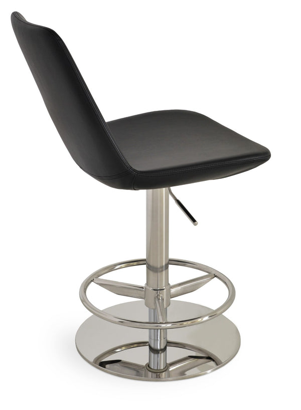 Soho Concept Eiffel Piston Barstools & Counterstools - Stylish Leatherette With 2-year Guarantee & In Stock! Black  Soho-concept-dining-chair-08298