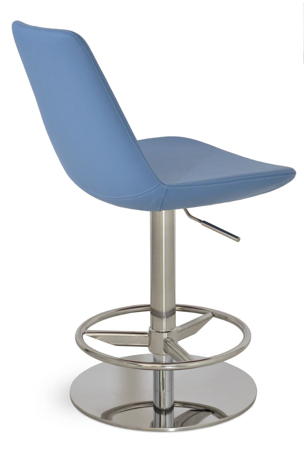 Soho Concept Eiffel Piston Barstools & Counterstools - Stylish Leatherette With 2-year Guarantee & In Stock! Blue  Soho-concept-dining-chair-08299