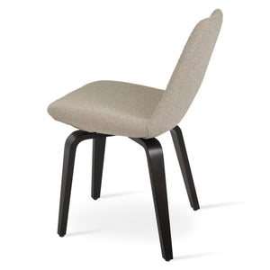 Soho Concept Eiffel Plywood Dining Chair With Luxurious Fabric Options & 10-year Guarantee - Elegant & Sturdy Beige  Soho-concept-dining-chair-03290