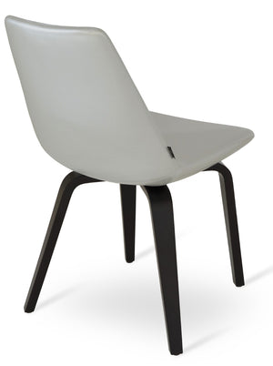 Soho Concept Eiffel Plywood Dining Chair With Luxurious Fabric Options & 10-year Guarantee - Elegant & Sturdy Silver  Soho-concept-dining-chair-03300