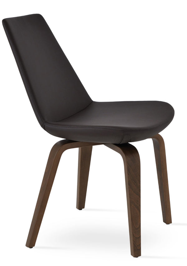 Soho Concept Eiffel Arm Pyramid-mw Dining Chair: Premium Upholstered Comfort With 10-year Guarantee & Stylish Design Brown  Soho-concept-dining-chair-03306